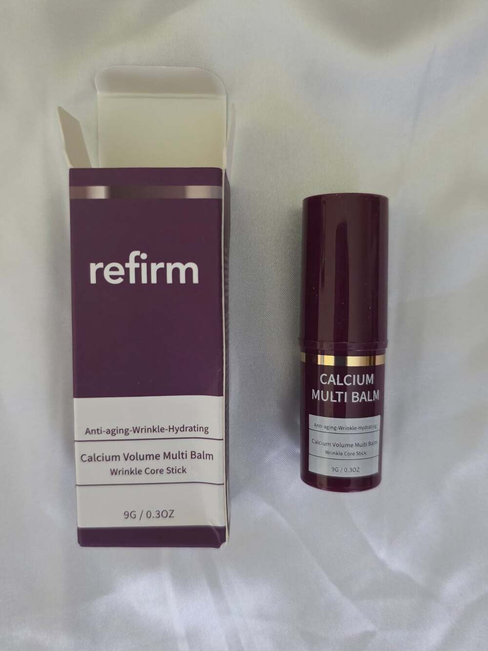 Brand New Refirm Calcium Volume Multi Balm Wrinkle Core Stick 9g / 0.3oz